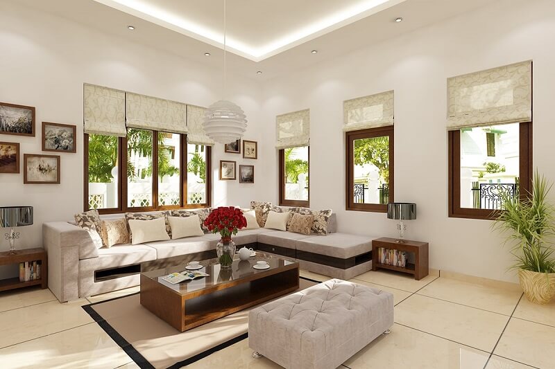 thiết kế nội thất phòng khách