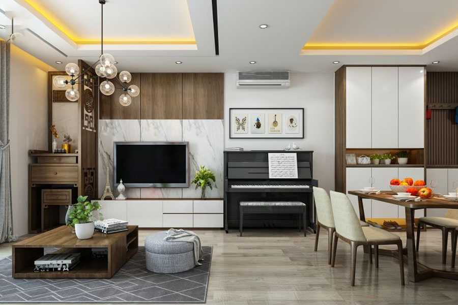 thiết kế thi công nội thất nhà chung cư