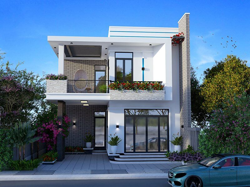 giá xây dựng nhà 2 tầng
