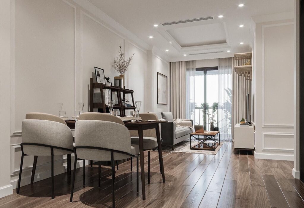 thiết kế nội thất chung cư 60m2