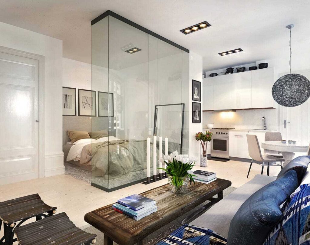 thiết kế nội thất chung cư mini