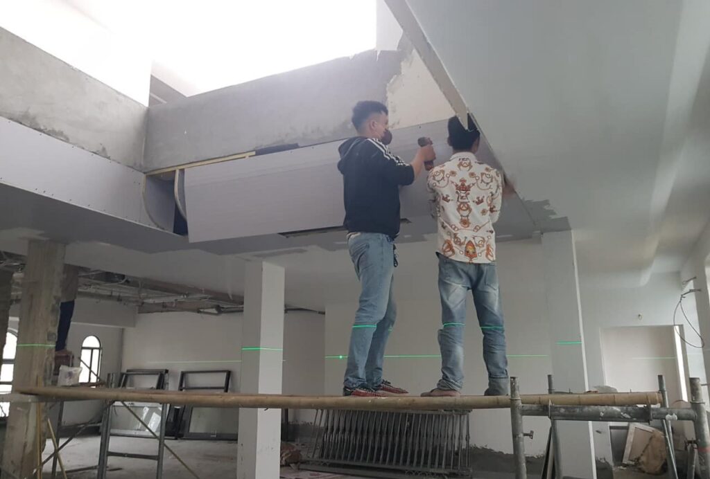 giá trần thạch cao hải phòng