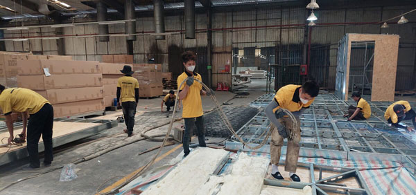 Phun foam cách nhiệt tại Hải Phòng